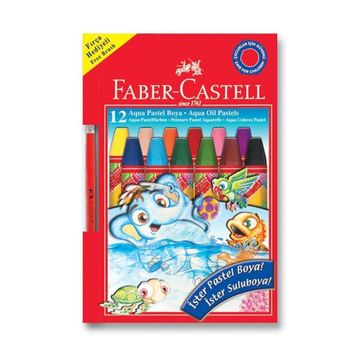 Faber Castell 12 Renk Aquarell Pastel Boya