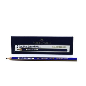 Faber Castell 1221 Dereceli 4H Kurşun Kalem 4'lü Set