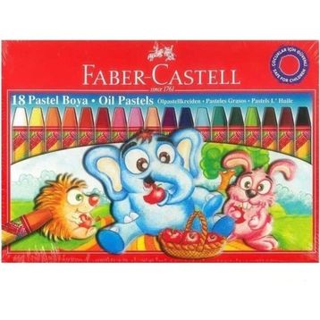 Faber Castell 125118 18 Renk Pastel Boya