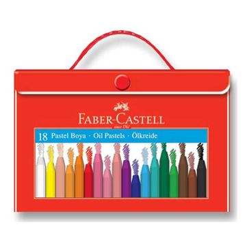 Faber-Castell 125119 Çantalı 18'Li Pastel Boya