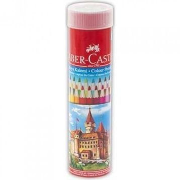 Faber Castell 12'li Metal Tüp Kuru Boya