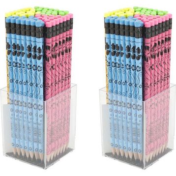 Faber Castell 144'lü Flowers Silgili Kurşun Kalem