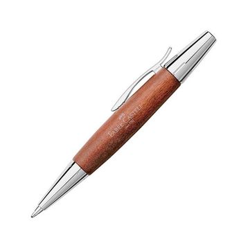 Faber Castell 148382 E-motion Krom\Ahşap Kahverengi Tükenmez Kalem