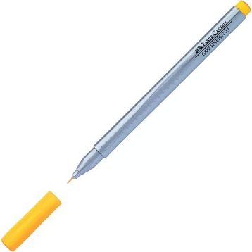 Faber Castell 151606 0.4 mm Kayısı Sarısı Grip Finepen Keçe Uçlu Kalem