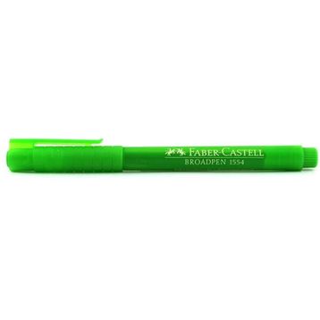 Faber Castell 155466 1554 Broadpen Açık Yeşil Kalem