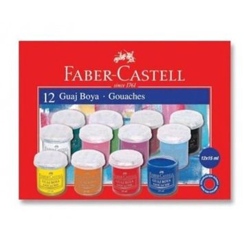 Faber-Castell 160401 12'li Guaj Boya
