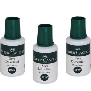 Faber-Castell 169300 20 ml 3'lü Sıvı Düzeltici