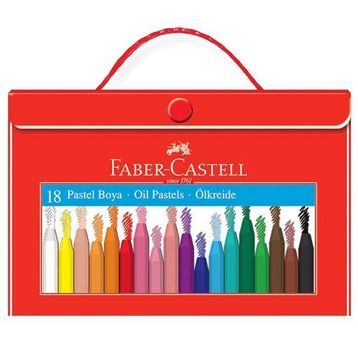 Faber Castell 18 Renk Çantalı Pastel Boya