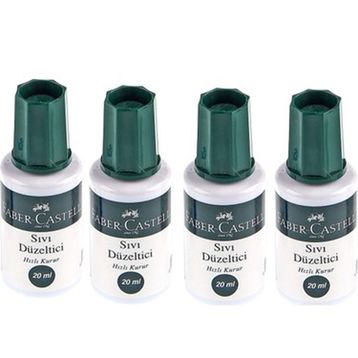 Faber Castell 20 ml 4'lü Sıvı Düzeltici