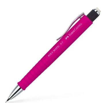 Faber Castell 2311 Pembe Poly Matic 0.7 mm Versatil Kalem