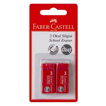 Faber-Castell 2'li Okul Silgisi