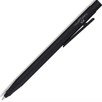Faber-Castell 342320 Neo Slim Mat Siyah Tükenmez Kalem