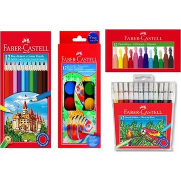 Faber Castell 4'lü Boyama Seti