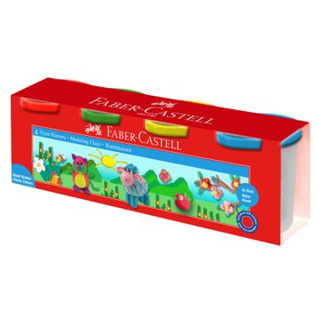 Faber-Castell 4x100 GR Oyun Hamuru