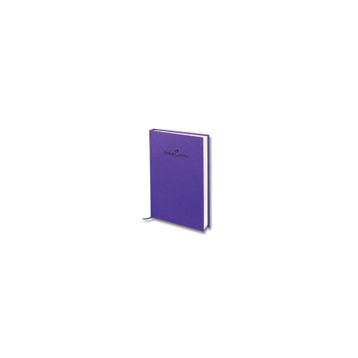 Faber-Castell 5075400859 Natural Defter Ciltli A5 140 Yaprak Mor