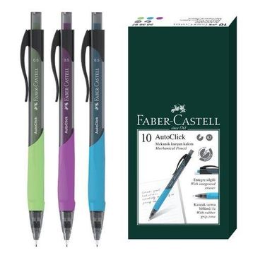 Faber Castell 5084533097000 Autoclick 0.7 mm Siyah Versatil Kalem