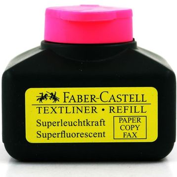 Faber-Castell 515 Pembe Fosforlu Kalem Mürekkebi