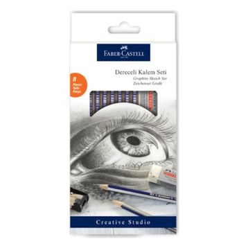 Faber Castell 516500000000 8'li Dereceli Kalem Seti