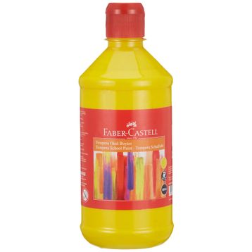 Faber Castell 5170160001 Tempera 500 ml Sarı Akrilik Okul Etkinlik Boyası