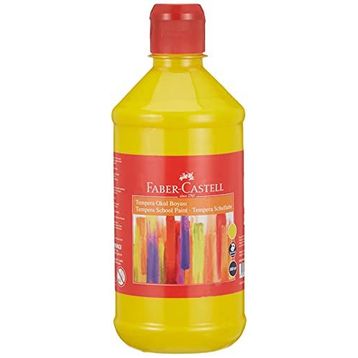 Faber Castell 5170160001 Tempera 500 ml Sarı Akrilik Okul Etkinlik Boyası