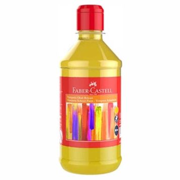 Faber Castell 5170160001 Tempera 500 ml Sarı Akrilik Okul Etkinlik Boyası