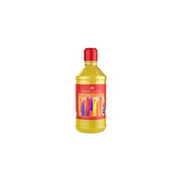 Faber Castell 5170160001 Tempera 500 ml Sarı Akrilik Okul Etkinlik Boyası