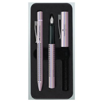Faber Castell 5178201533000 Grip Edition Glam 0.7 mm İnci Dolma Tükenmez Kalem Seti