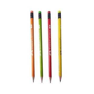 Faber Castell 5244000045 Şövalye Hb Silgili Canlı Renkler Kurşun Kalem