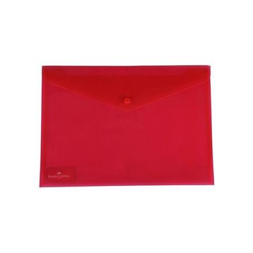Faber-Castell 5394 Şeffaf Çıtçıtlı Dosya