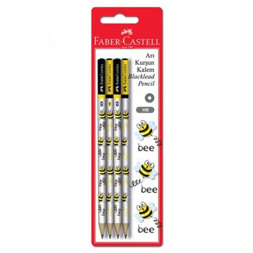 Faber Castell 5504119160 Arı 4'lü Kurşun Kalem