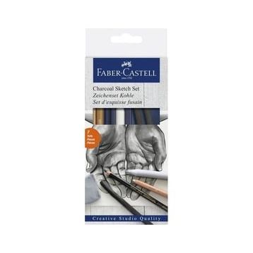 Faber Castell 5727711 Charcoal Sketch Set- Kömür Eskiz Seti