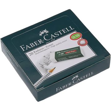 Faber Castell 7085-20 20'li Beyaz Silgi
