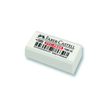 Faber Castell 7086 2 li Beyaz Silgi