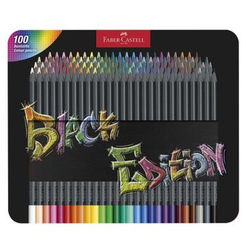 Faber Castell Black Edition 100 Renk Boya Kalemi