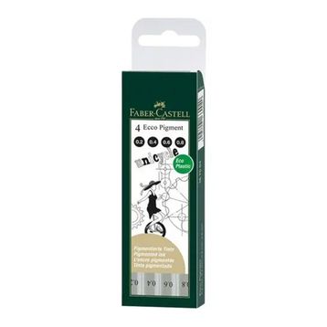 Faber Castell Ecco Pigment 4'lü Çizim Seti