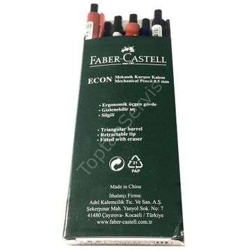 Faber Castell Econ 0.7mm 10 Adet Mekanik Kurşun Kalem