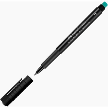 Faber Castell F Siyah Multimark Permanent Kalem