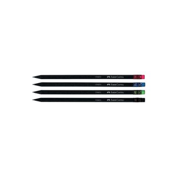 Faber Castell Faber-castell Naturel Silgili Siyah L. Baskısız Kurşun Kalem 72li 8242115816 KR00323