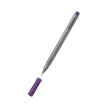 Faber-Castell Finepen Grip Mor Keçeli Kalem