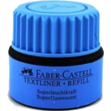 Faber-Castell Fosforlu Mavi Mürekkep