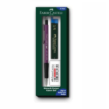 Faber-Castell Grip II 1347 Siyah 0.7 Uçlu Kalem Seti