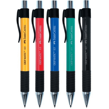 Faber Castell Grip Matic 0 5 Sarı Versatil Kalem