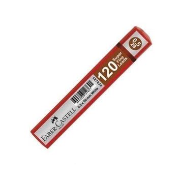 Faber Castell Grip Min 0,5 MM 60 MM 2B 120 Kırmızı Kalem Ucu