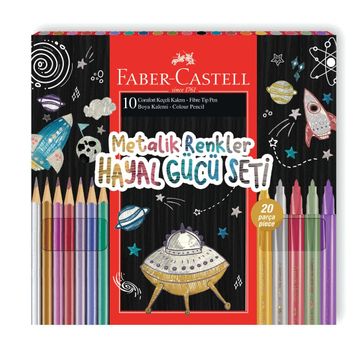 Faber Castell Hayal Gücü Seti Uzay 20'li Boya Kalemi Seti