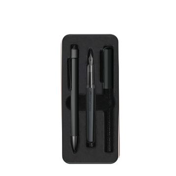 Faber Castell Hexo Mat Siyah Tükenmez Kalem