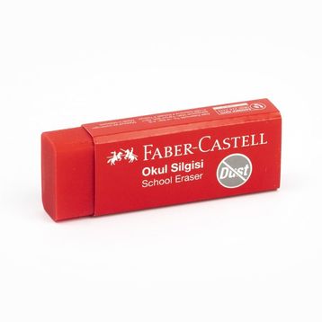 Faber-Castell Kırmızı Okul Silgisi