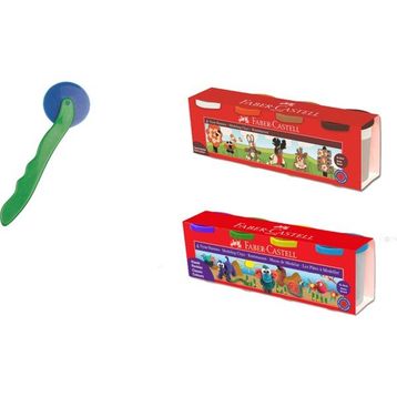 Faber-Castell Klasik Renkler Toprak Renkler 8 Renk Oyun Hamuru