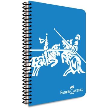 Faber Castell Knights 80 Yaprak Çizgili Canlı Spiralli Defter