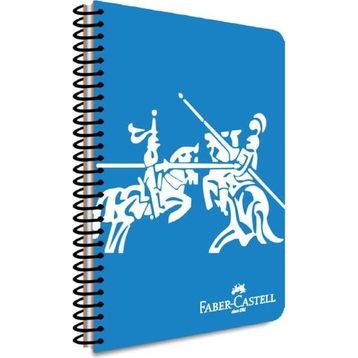 Faber Castell Knights 80 Yaprak Çizgili Canlı Spiralli Defter