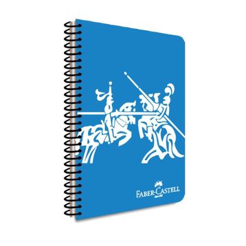 Faber Castell Knights 80 Yaprak Çizgili Canlı Spiralli Defter